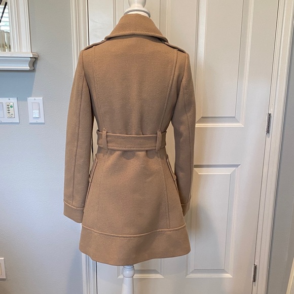 H&M Tan Double-Breasted Trench Coat - Picture 2 of 7